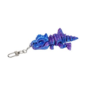 2026 Mini Dinosaure T-Rex Mord-doigt en PLA, Porte-clés Créatif Imprimé en 3D, Figurine d'Action Articulée - Product Image 5