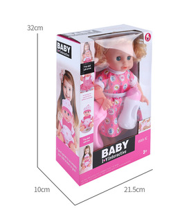 Nouveau produit, poupée reborn multifonctionnelle en plastique, silicone, vinyle, 12 pouces, cadeau pour fille, rose - Product Image 5