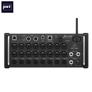 Mezclador Digital <span class=keywords><strong>Behringer</strong></span> XR18 <span class=keywords><strong>de</strong></span> 18 Canales y 12 Buses, 16 Preamplificadores Midas Programables, Interfaz <span class=keywords><strong>de</strong></span> Audio <span class=keywords><strong>USB</strong></span> Multicanal con WiFi, Metálico - Product Image 1