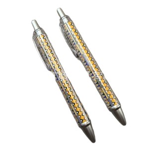 In Stock Plastic Inner Rod Rollerball <strong>Pen</strong> Gold Silver Rose Gold Accessories <strong>Multiple</strong> <strong>Colors</strong> Available Wholesale - Product Image 5