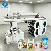 Machine d'impression de films plastiques pour films OPP, PVC, PET, PE, CPP, TPU, NY, Nylon – Imprimante flexographique automatique sans arbre et sans arrêt avec empileur