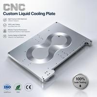 Plaque de refroidissement liquide en aluminium usinée CNC sur mesure de haute précision pour système de refroidissement de batterie de véhicule électrique