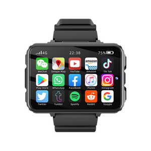Màn Hình Lớn 1400MAh <span class=keywords><strong>Android</strong></span> Dual Máy Ảnh <span class=keywords><strong>GPS</strong></span> <span class=keywords><strong>Wifi</strong></span> Gọi Điện Thoại Mô Hình Mới <span class=keywords><strong>4</strong></span> + 64GB Thông Minh Đồng Hồ 4G 5G Điện Thoại Thông Minh Đồng Hồ Với Thẻ Sim skot - Product Image 4