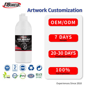 FIBSHIELD Sellador de Neumáticos y Líquido Protector de 350 ml, Sellador Líquido Antipinchazos para Pinchazos Grandes, para Motocicletas - Product Image 1