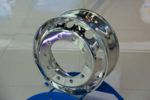 Llanta de rueda de camión de aluminio de 22,5 pulgadas 22,5*9,0 ruedas de camión llantas de aluminio forjado 22,5x9,0 Llanta de Aleación para camión 12R22.5 315/80R22.5 - Product Image 6