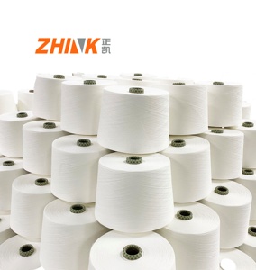 CSY Sợi Polyester Modal 80/20 Ne50 + 40D Lycra Spandex Core ĐAN SỢI - Product Image 2