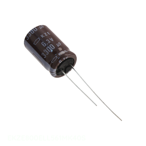 ตัวเก็บประจุแบบมีรูผ่านรูสำหรับ EKZE800ELL561MK40S สารส้ม560 uF 20% 80V รัศมี th 560 uF - Product Image 1