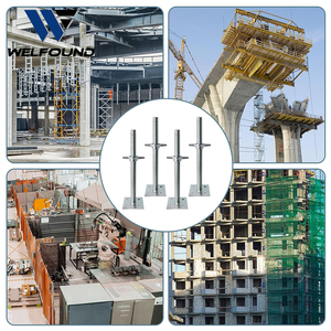 Giàn giáo U đầu jack cơ sở rỗng và rắn vít cơ sở Jack giàn giáo thép cho xây dựng - Product Image 5