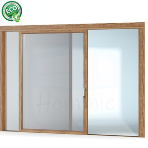Panoramic Aluminum Alloy <b>Sliding</b> Door Sleek Glass Design Modern Style For Garden - Product Image 2