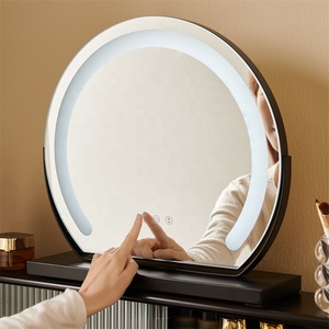 129005 Quanu gros meubles de chambre couleur noire français rétro coiffeuse vintage coiffeuse maquillage table avec miroir - Product Image 3
