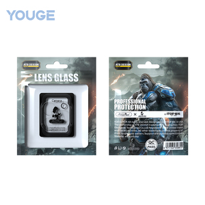 Pelindung Lensa Kamera Kaca Ponsel untuk iPhone Samsung Anti Gores Film Pelindung Kaca Tempered Bingkai Paduan Aluminium - Product Image 4