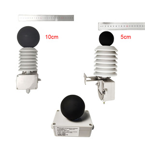 50mm đen bóng wbgt nhiệt căng thẳng màn hình mét nhiệt độ cao Công Nghiệp Nhiệt căng thẳng môi trường giám sát dữ liệu logger - Product Image 2