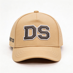 Gorras Deportivas Unisex Estructuradas con Visera Plana, Bordado 3D, de Nailon Impermeable, Personalizadas, Tipo Polo, Béisbol, Snapback, Ajustables, Estilo Urbano - Product Image 1