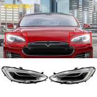 PERFECTRAIL 1053570-00-F 1053571-00-F Faro Delantero Izquierdo y Derecho LED de Alta Calidad para Tesla Model S 2016-2020