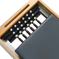 Réformateur complet en bois de chêne personnalisé Pilates Reformer Machine Footbar se déplaçant d'avant en arrière