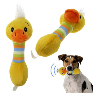 Jouet durable pour chien, jouets couineurs en gros, faits à la main, en forme de tige, multi-animaux (porc, canard, chien, cerf), jouet à mâcher pour animaux de compagnie - Product Image 2