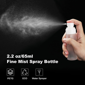 Botellas de Spray de Plástico PET Vacías de 60ml-150ml, Formato Viaje, con Pulverizador Fino, para Dispensar Lociones y Agua - Product Image 4