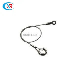 Customized Rigging 304 Stainless Steel Cable Wire Rope Assembly With Reinforced Ferrule Steel Wire Rope Sling For Lifting