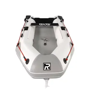 Reach-sea Factory Air mat floor inflatable boat CE certificate OEM Fishing Boat for Sale Inflatable Boat