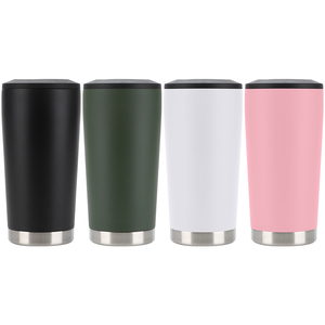 Mug isotherme classique en acier inoxydable à double paroi de 500 ml avec bouchon à boire directement – Chaud et <span class=keywords><strong>Froid</strong></span> - Product Image 1
