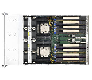 Serveur GPU pour centre de données d'apprentissage profond IA, simulation de dynamique moléculaire HPC AS-4124GS-TNR, rack 4U, 8 To DDR4 ECC, réseau 10 GbE - Product Image 5