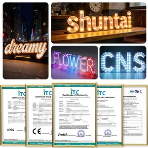 Letrero Luminoso LED 3D Personalizado <span class=keywords><strong>con</strong></span> <span class=keywords><strong>Letras</strong></span> y Palabras, Letrero Digital para Tienda, Bar, Exterior, RGB, <span class=keywords><strong>Letras</strong></span> que Cambian de Color, Publicidad, Control por Wifi - Product Image 5
