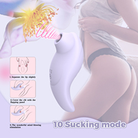 Sex-Shop 10 Saugmodi Vagina-Nippel-Klitoris-Stimulator für Frauen Pussy/Nippel/Klitoris-Sauger/Vibrator OEM & ODM Großhandel