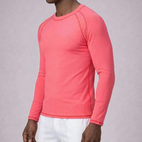 Vêtements de sport pour hommes fabriqués par des professionnels, rashguards en tissu léger, fournisseur direct d'usine, rashguards pour hommes à prix de gros