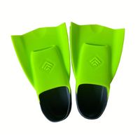 Fabricant en gros bon prix Palmes en silicone Équipement d'entraînement de natation Natation personnalisée Pied complet Palmes de natation colorées Oem