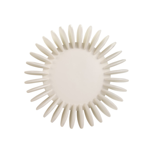 Vassoio decorativo rotondo, forma artistica, espositore per gioielli, bagno, tavolo - Product Image 5