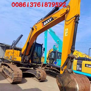 เครื่องขุดตีนตะขาบไฮดรอลิกกับเครื่องยนต์มิตซูบิชิ SY215ใช้เวลาสั้น - Product Image 5