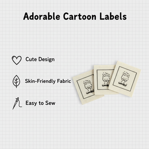 โรงงานผลิตป้ายขนาดเสื้อผ้าแบบไม่ถักทอ ซักได้ ป้ายขนาดมาตรฐานแบบกำหนดเอง รูปทรงกลม/วงรี/สี่เหลี่ยมผืนผ้า/สี่เหลี่ยมจัตุรัส - Product Image 4