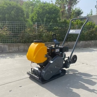 Compacteur à plaque vibrante MP12, 5,5 CV, à essence, pour le compactage du sol, l'asphalte et l'entretien routier