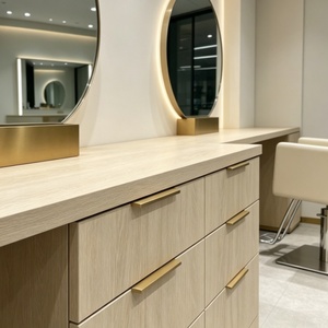 Espejo LED Grande para Salón de Belleza, Peluquería y Estilismo con Mesa - Product Image 3