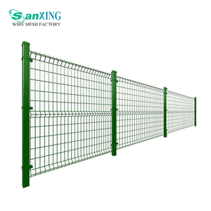 Clôture en fil de fer soudé 3D revêtue de PVC anti-corrosion pour projets de jardinage et d'aménagement paysager - Product Image 4