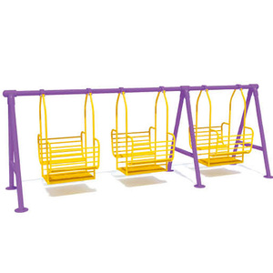 ชุดชิงช้าสนามเด็กเล่นคุณภาพดี สีขาว สำหรับกลางแจ้ง อุปกรณ์ออกกำลังกาย - Product Image 5