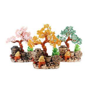 Pixiu <span class=keywords><strong>คางคก</strong></span>แกะสลักเครื่องรางฮวงจุ้ยเพื่อความโชคดีของขวัญเปิดของที่ระลึกสำหรับการวิ่งน้ำ<span class=keywords><strong>ต้นไม้</strong></span>เงินคริสตัลธรรมชาติขนาดเล็ก - Product Image 3