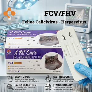 ชุดตรวจวินิจฉัยโรคติดเชื้อใน<span class=keywords><strong>แมว</strong></span>ชนิดอักเสบเรื้อรังในช่องท้องแบบรวดเร็ว (<span class=keywords><strong>FIP</strong></span>) ชุดตรวจหาแอนติเจน FIPV Ag สำหรับการวินิจฉัยอย่างรวดเร็ว - Product Image 5