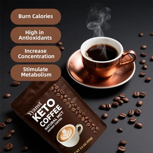 Café Orgánico Keto Amigable con la Dieta Cetogénica de Marca Privada de Alta Calidad, que Aporta Energía y Ayuda a Quemar Calorías, Café MCT - Product Image 2