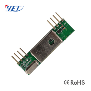 Modul Pemancar dan Penerima Nirkabel RF Superheterodyne YET210 dengan Sensitivitas Tinggi untuk Sistem <span class=keywords><strong>Alarm</strong></span> - Product Image 2