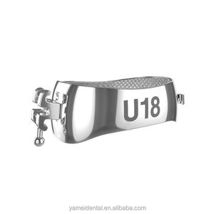 Yamei materiali dentali saldabili ortodontici fasce molari ortodontiche in acciaio inossidabile in metallo - Product Image 1
