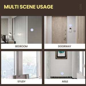 Nueva Lámpara de Pared LED con Sensor de Movimiento, Lámpara de Pared Solar Recargable por USB para Interiores, Luz Nocturna de Emergencia para Interiores - Product Image 4