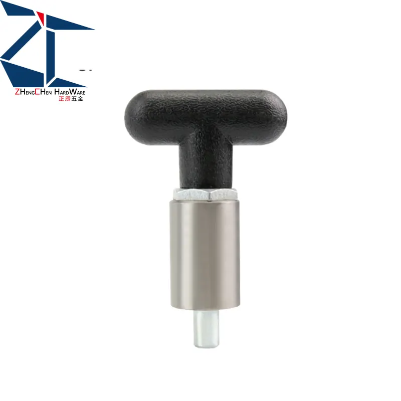 In Acciaio Inox Indice Caricato A Molla Pull Pin Stantuffi T Handle Pull Perni di Bloccaggio della Sfera Perno di Rilascio Rapido