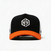 Casquette perforée à 5 panneaux avec perforations laser personnalisées, logo brodé 3D, séchage rapide, casquette de sport, casquette de golf, casquette respirante, vente en gros