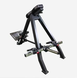 Appareil de <span class=keywords><strong>musculation</strong></span> à domicile pour exercices dorsaux, machine à ramer avec support de poitrine réglable, barre en T pour ramer - Product Image 3