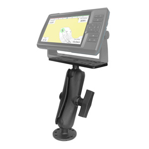 VINmounts 1.5in Fish Finder Mount 15cm Dual Arm Aluminium Alloy Rubber Reinforced Nylon Stable Support Marine <b>Bracket</b> Kayak Boat - Product Image 1