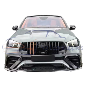 Kit de Carrocería de Fibra de Carbono Estilo B para <span class=keywords><strong>GLE</strong></span> Coupé 63/<span class=keywords><strong>53</strong></span> <span class=keywords><strong>2021</strong></span>+, Nuevo Parachoques Delantero y Trasero, Faldones Laterales, Cubiertas para Retrovisores - Product Image 4