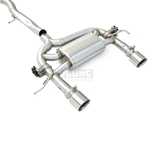 Système d'échappement Cat-Back en acier inoxydable pour <span class=keywords><strong>Audi</strong></span> <span class=keywords><strong>TT</strong></span> <span class=keywords><strong>MK1</strong></span> 1.8T 1998-2006 – Échappement haute performance avec tuyau de descente - Product Image 4