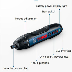 Cacciavite Elettrico Ricaricabile Go2, Trapano Automatico <span class=keywords><strong>Bosch</strong></span> Go 2, Utensile Elettrico Multifunzione - Product Image 2