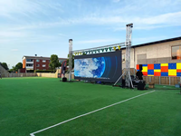 Pantalla de negocios al aire libre P3.91 P4.81 Marcador DJ LED Módulo LED a prueba de agua Señales Alquiler Pantalla LED Panel de video LED